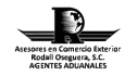 logo de asesores en comercio exterior rodall oseguera